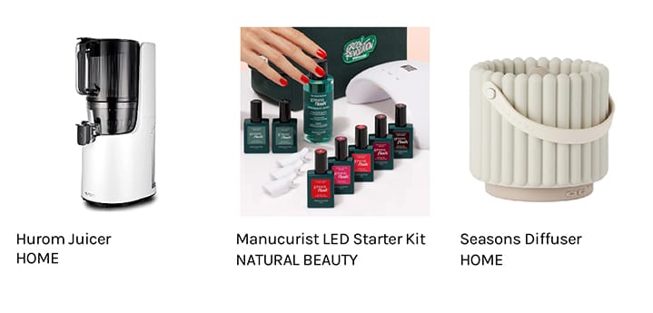 wellness and beauty gifts
