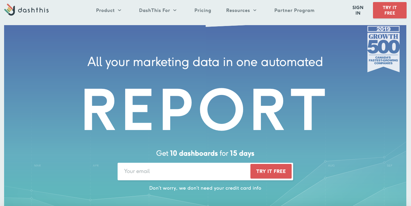 Klipfolio Alternatives: DashThis