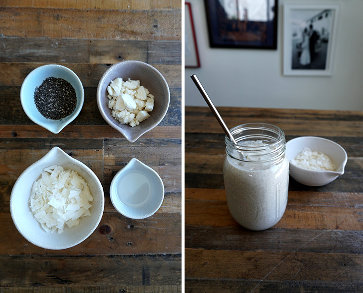 coconut smoothie