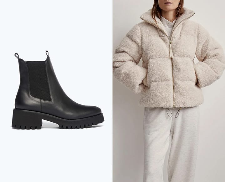 boots and puffer gifts