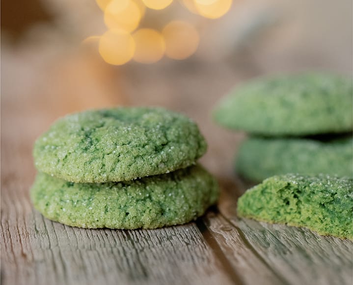 Sourdough Sugar Cookies with Nettles That Even The Grinch Would Eat