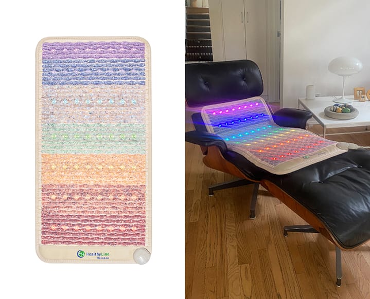 healthyline rainbow chakra mat