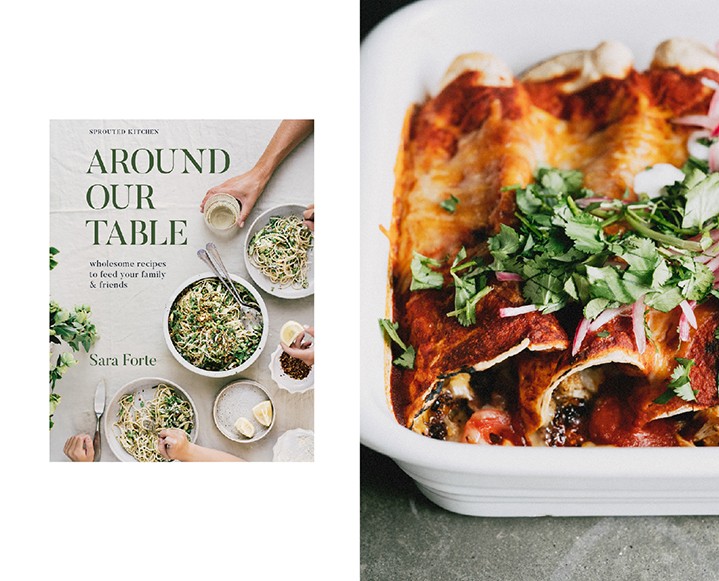Gather Around The Table With Sara Forte’s Smoky Cauliflower Enchiladas