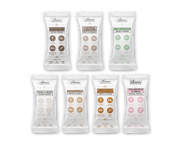 justingredients protein powder